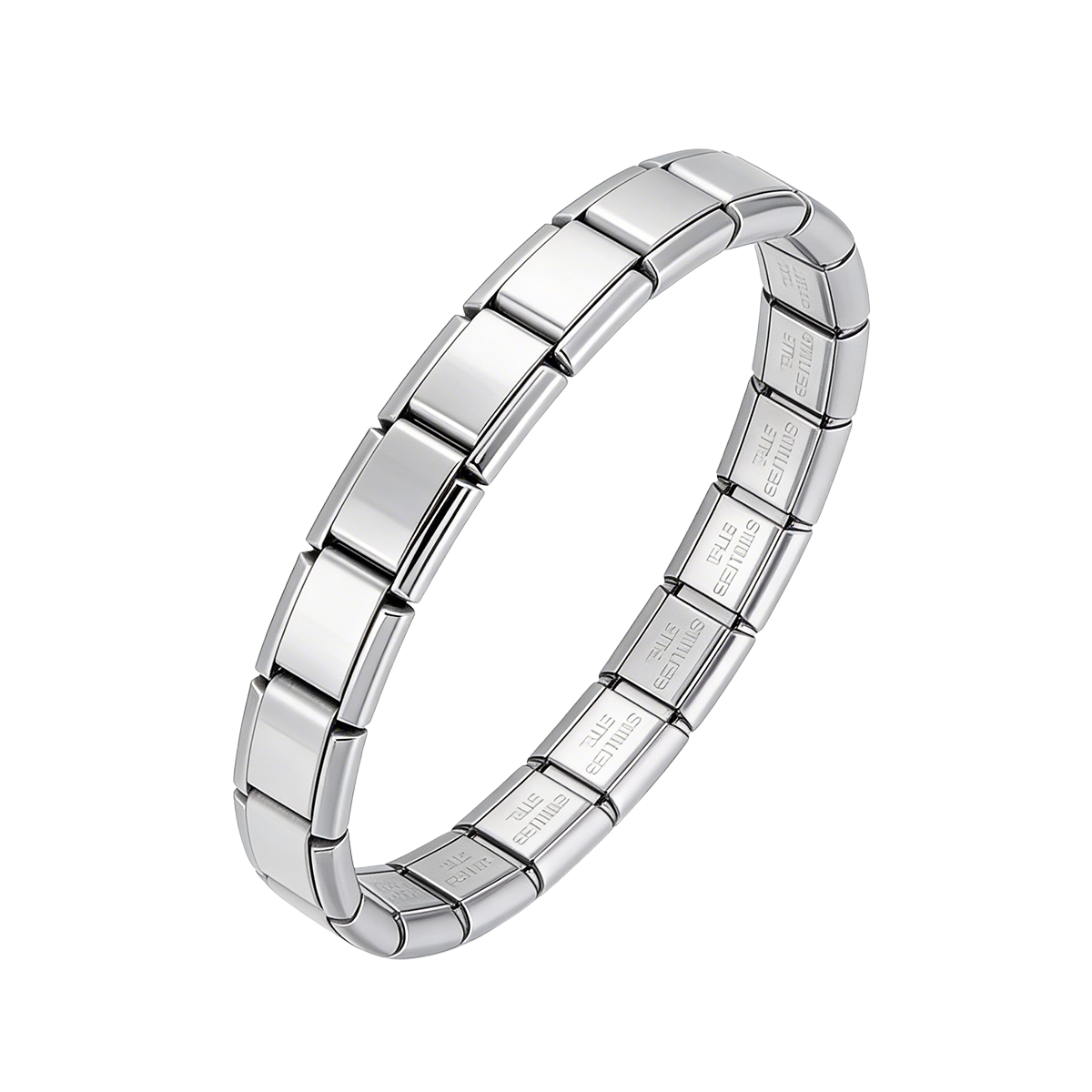 Italian Charm Bracelet in Silber