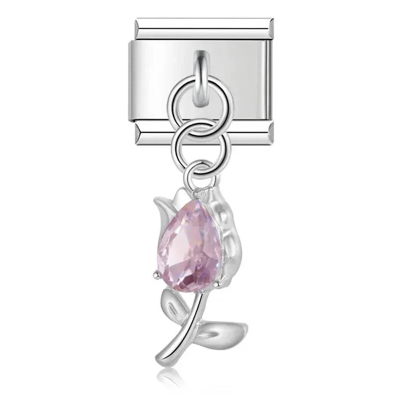 ROSE - PENDANT CHARM - Charea