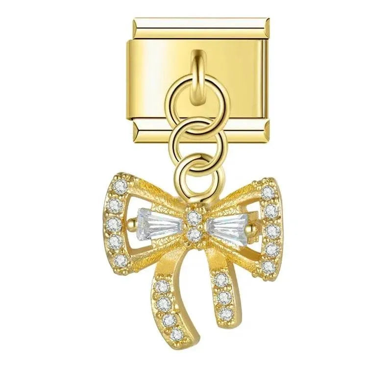 BOW - PENDANT CHARM - Charea
