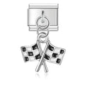 FLAG - PENDANT CHARM - Charea