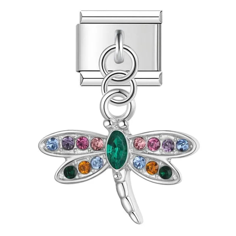 DRAGONFLY - PENDANT CHARM - Charea