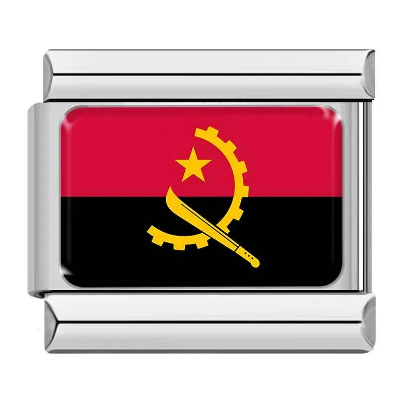 ANGOLA FLAG - CHARM - Charea