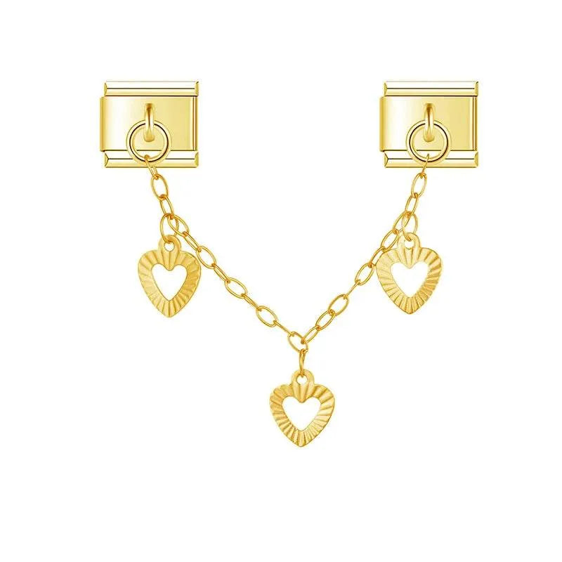 HEARTS - CHAIN CHARM - Charea