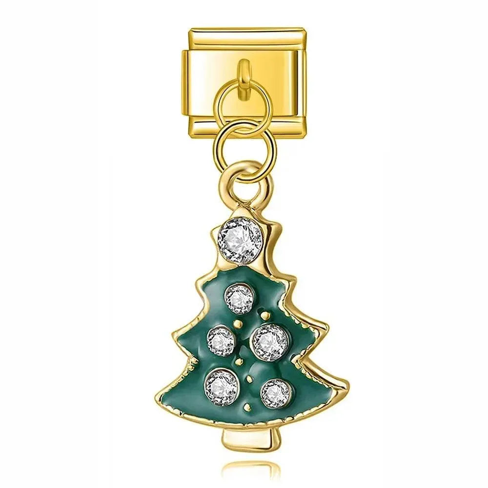 CHRISTMAS TREE - PENDANT CHARM - Charea