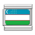 UZBEKISTAN FLAG - CHARM - Charea