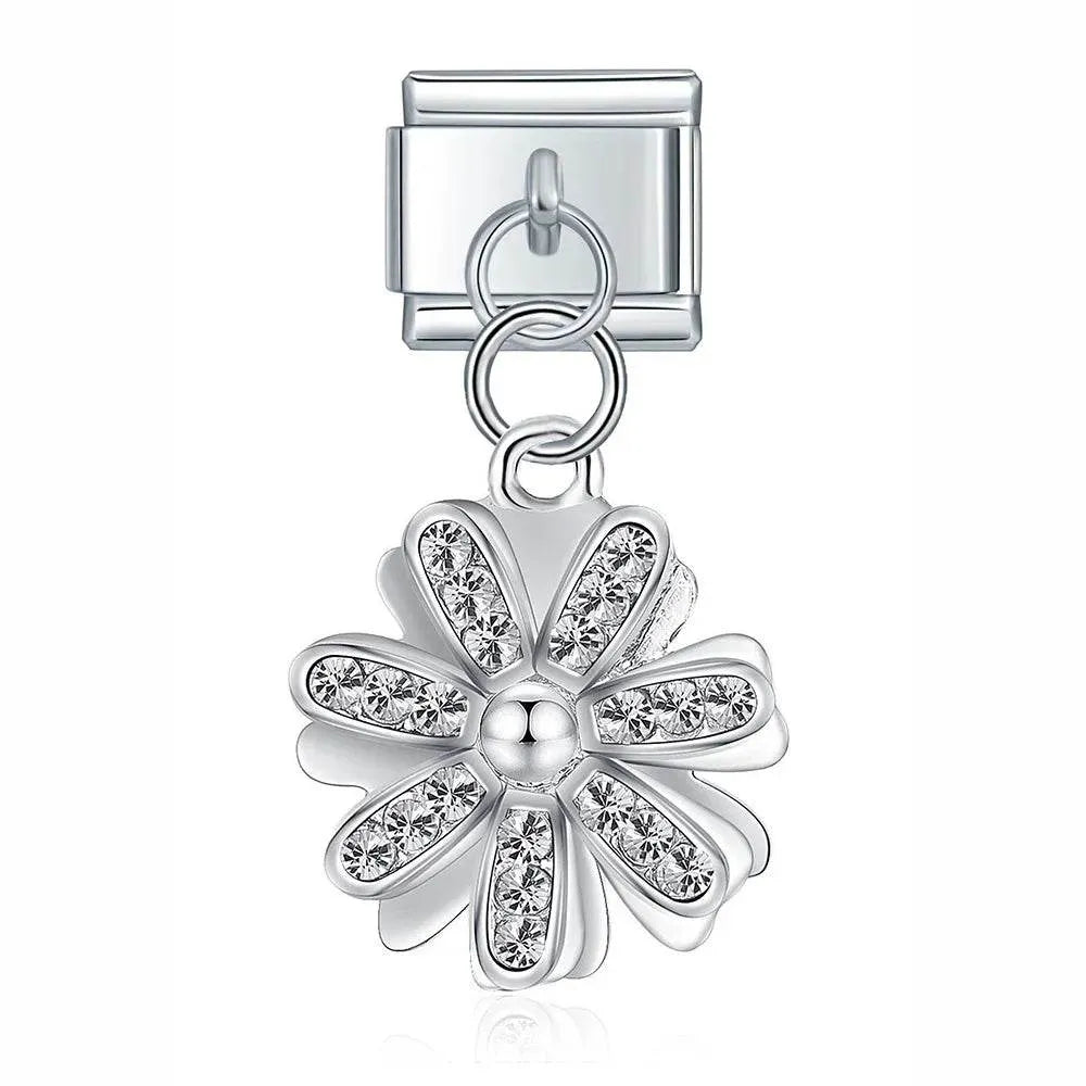 FLOWER - PENDANT CHARM - Charea