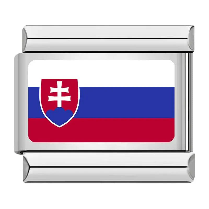 SLOVAKIA FLAG - CHARM - Charea