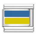 UKRAINE FLAG - CHARM - Charea