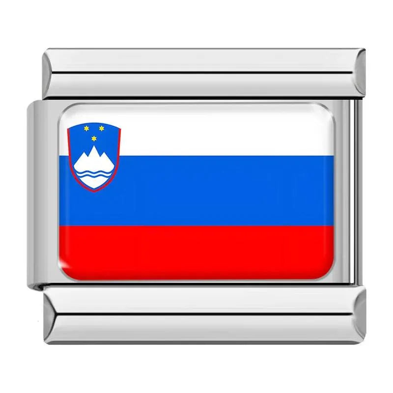 SLOWENIA FLAG - CHARM - Charea