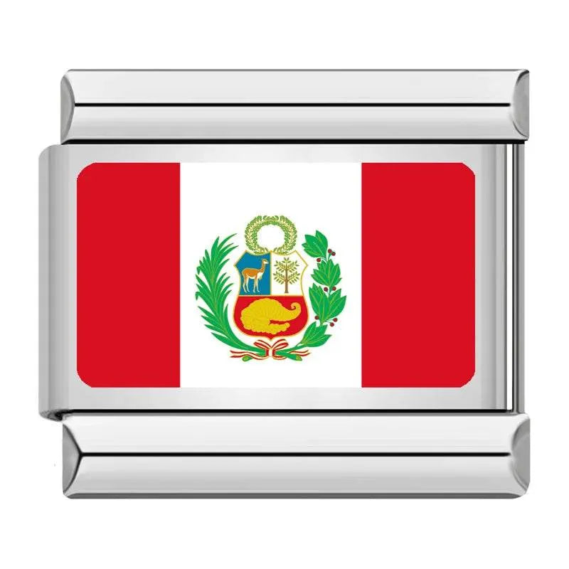 PERU FLAG - CHARM - Charea