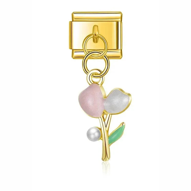FLOWER - PENDANT CHARM - Charea
