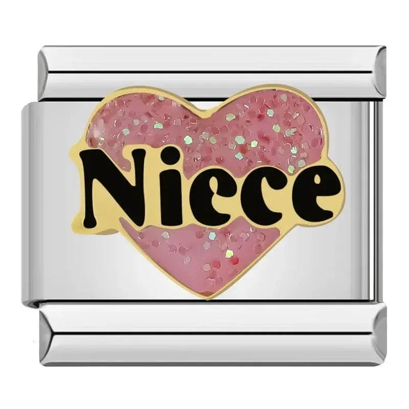 HEART NIECE - CHARM - Charea