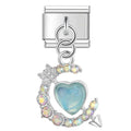 HEART WITH ARROW - PENDANT CHARM - Charea