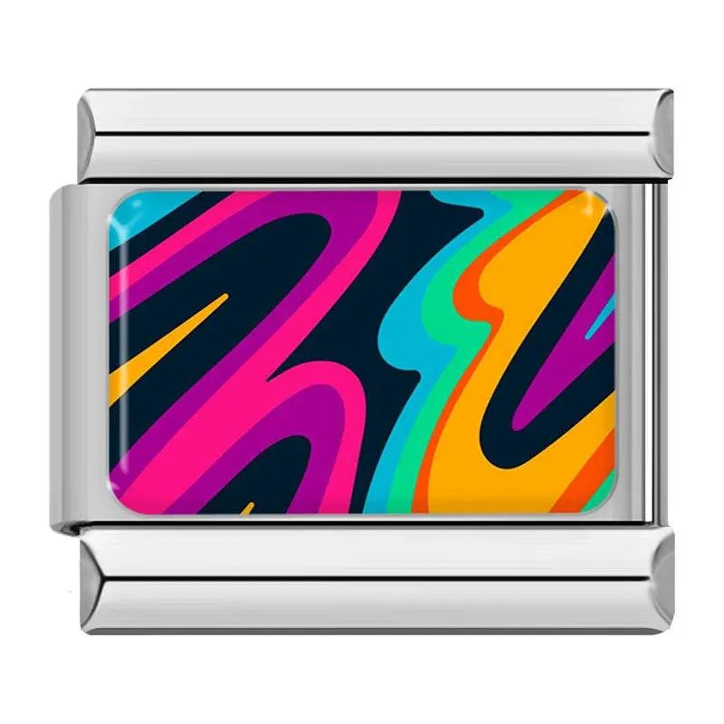 COLORFUL SWIRL - CHARM - Charea