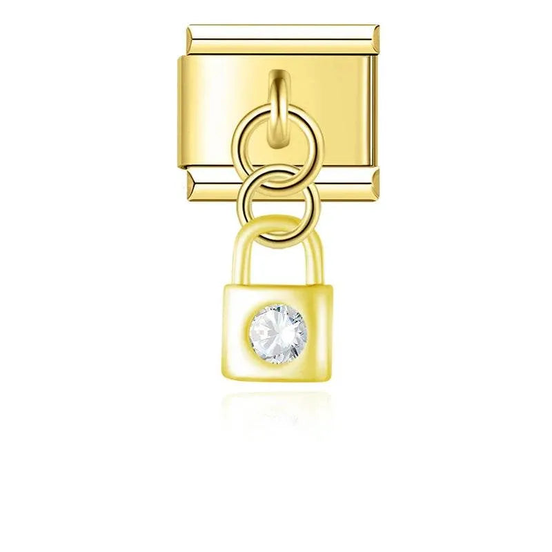 LOCK - PENDANT CHARM - Charea