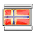 NORWAY FLAG - CHARM - Charea