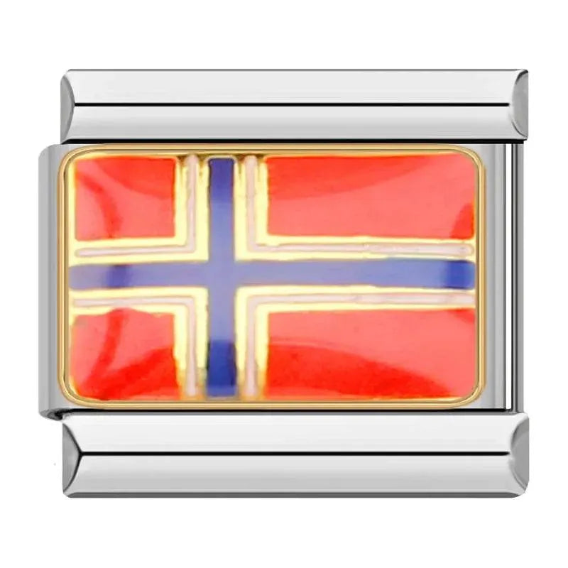 NORWAY FLAG - CHARM - Charea