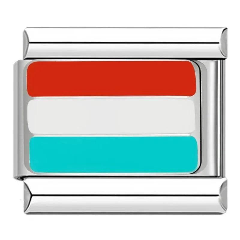 LUXEMBURG FLAG - CHARM - Charea