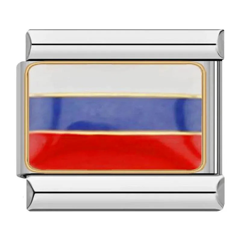 RUSSIA FLAG - CHARM - Charea