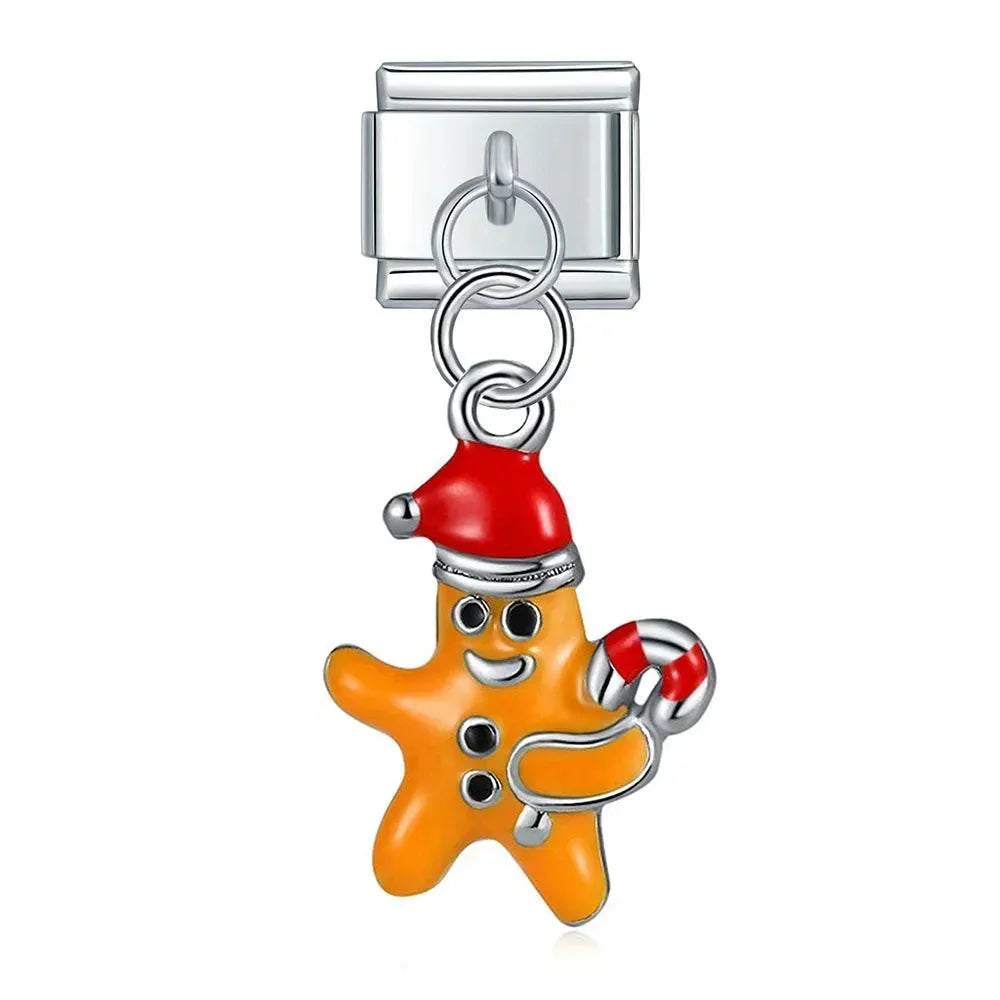 GINGERBREAD MAN - PENDANT CHARM - Charea