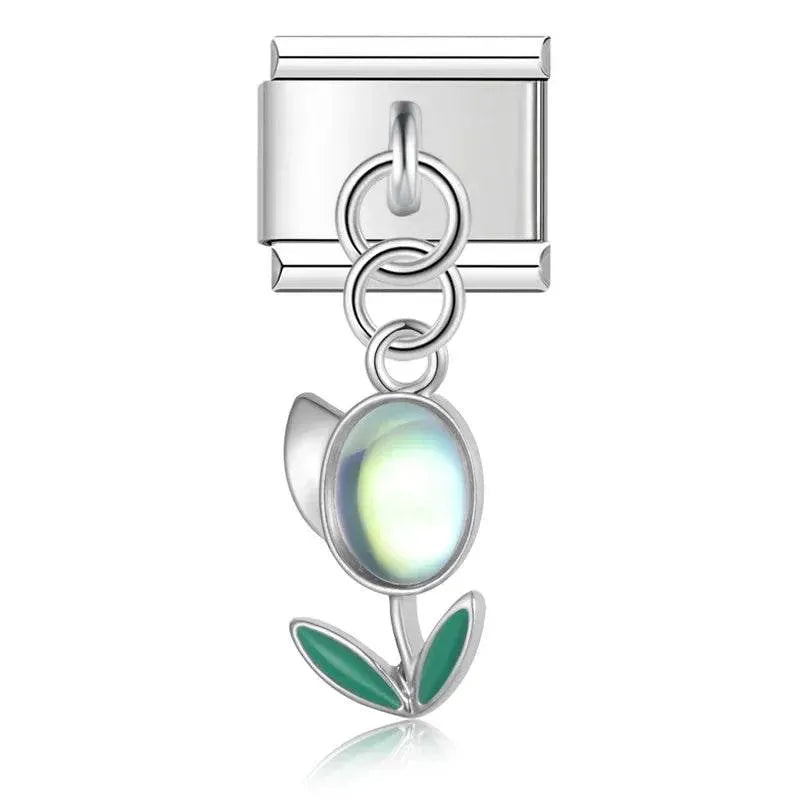 FLOWER - PENDANT CHARM - Charea