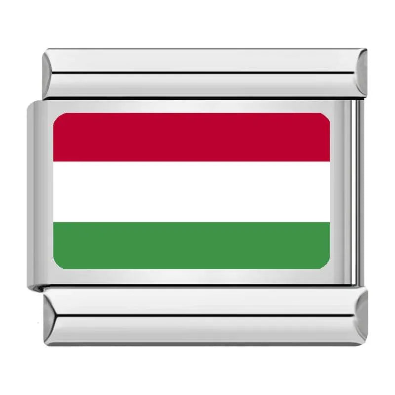 HUNGARY FLAG - CHARM - Charea
