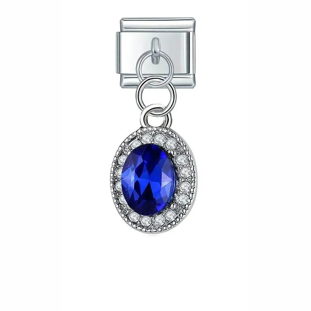 JEWEL BLUE - PENDANT CHARM - Charea