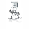 ROCKING HORSE - PENDANT CHARM - Charea