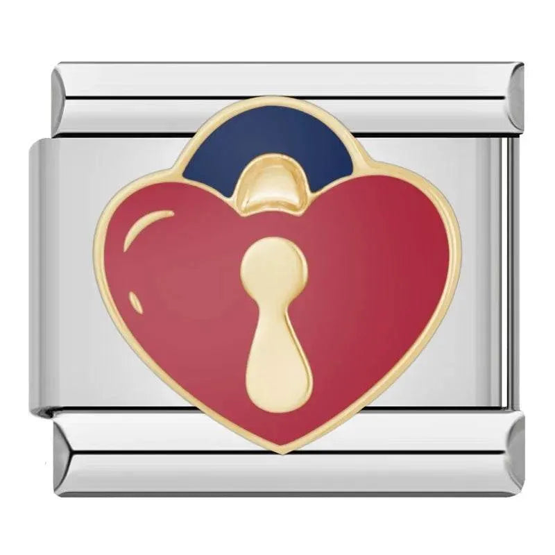 HEART LOCK - CHARM - Charea