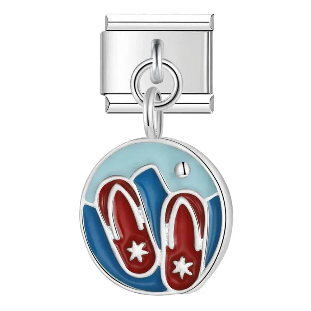 FLIP FLOPS - PENDANT CHARM - Charea