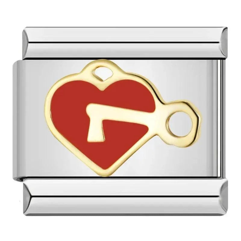 HEART KEY - CHARM - Charea