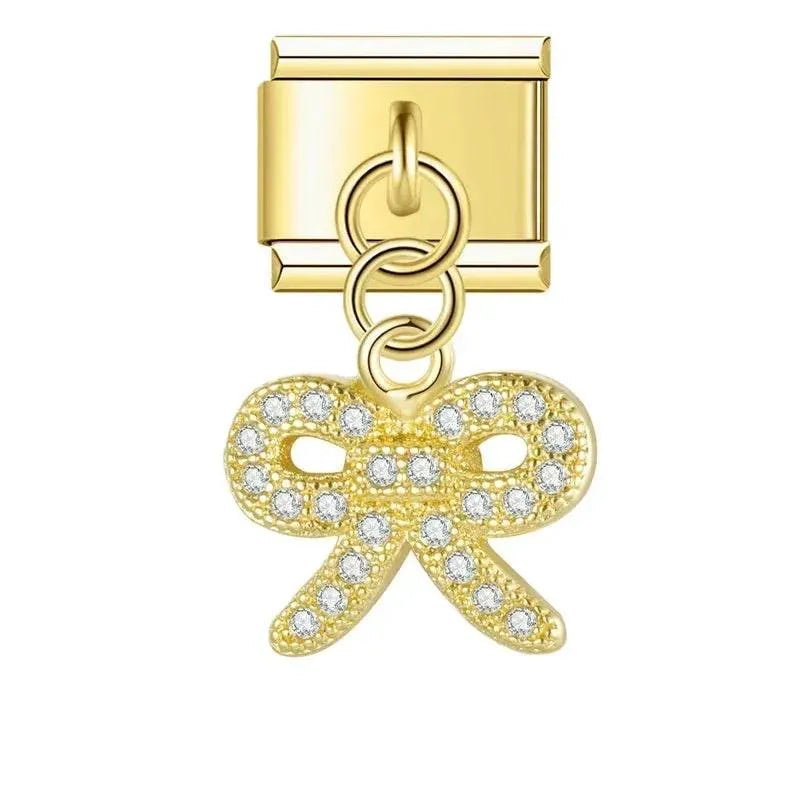 BOW - PENDANT CHARM - Charea
