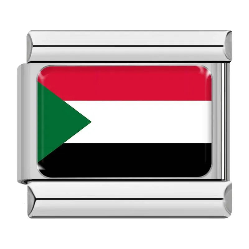 SUDAN FLAG - CHARM - Charea