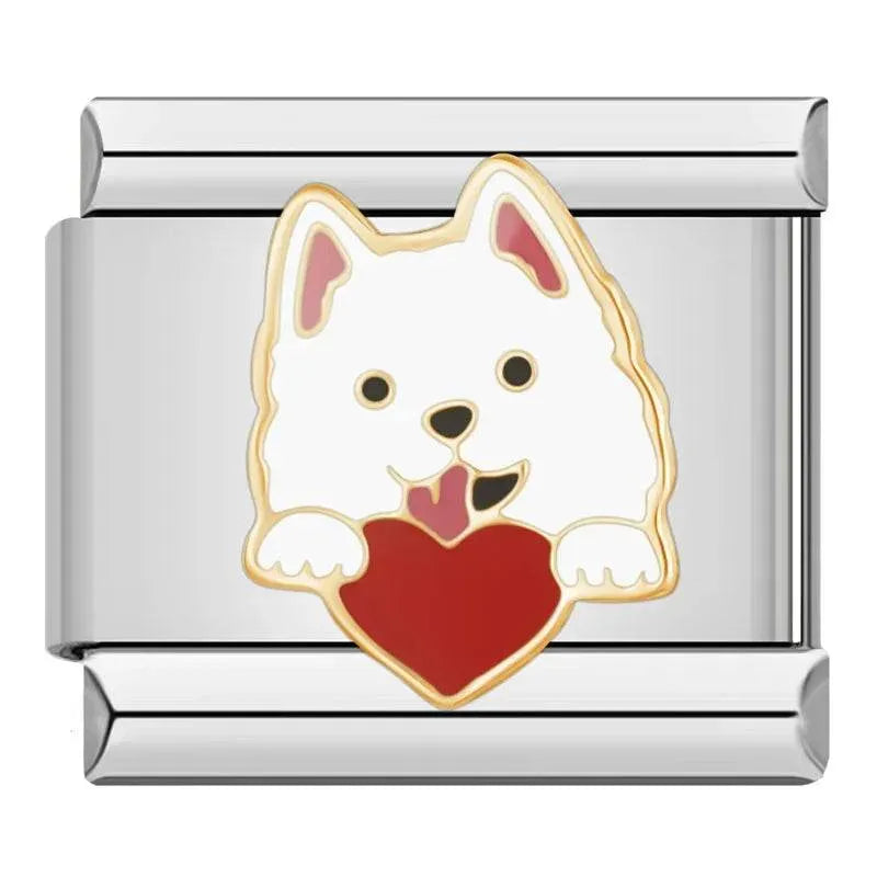 DOG WITH HEART - CHARM - Charea