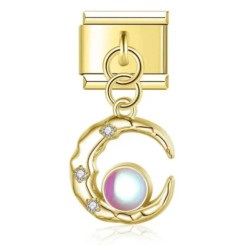 MOON - PENDANT CHARM - Charea