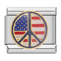 PEACE FLAG - CHARM - Charea