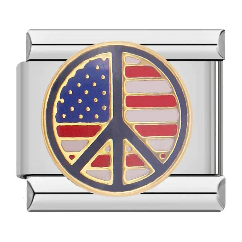 PEACE FLAG - CHARM - Charea