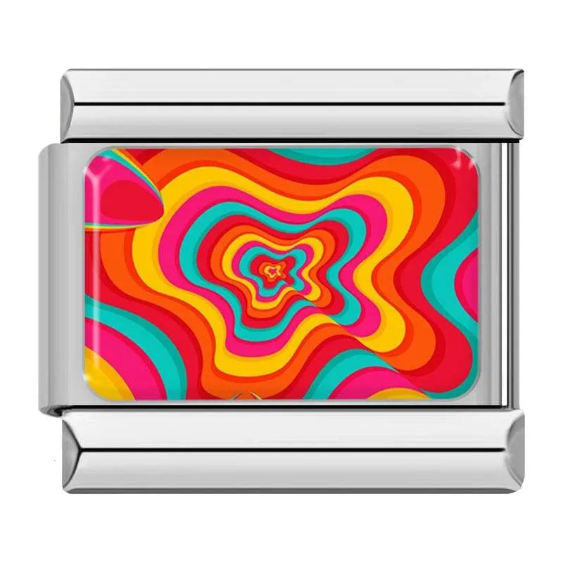 COLORFUL SWIRL - CHARM - Charea