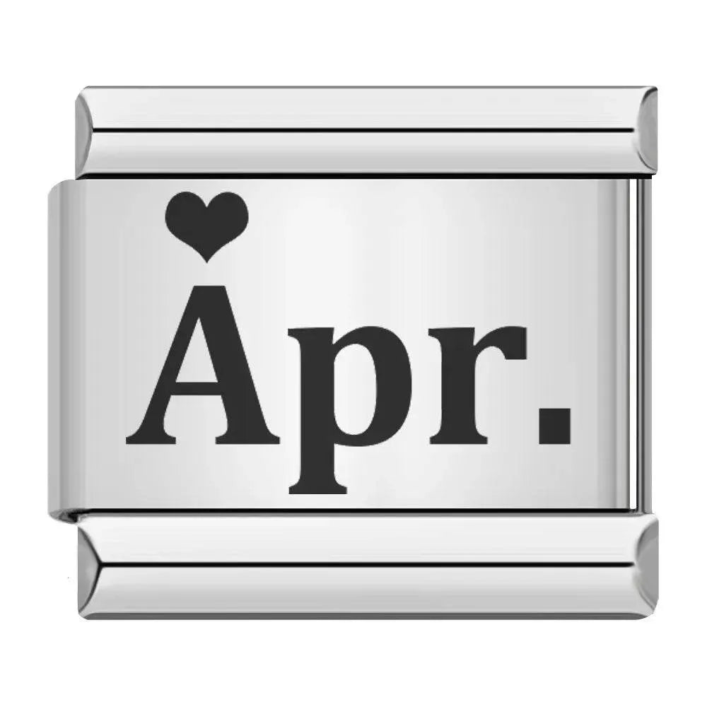 HEART APRIL - CHARM - Charea