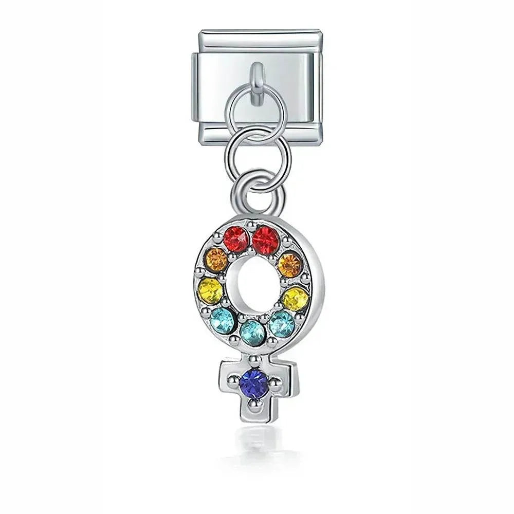 FEMALE SYMBOL - PENDANT CHARM - Charea