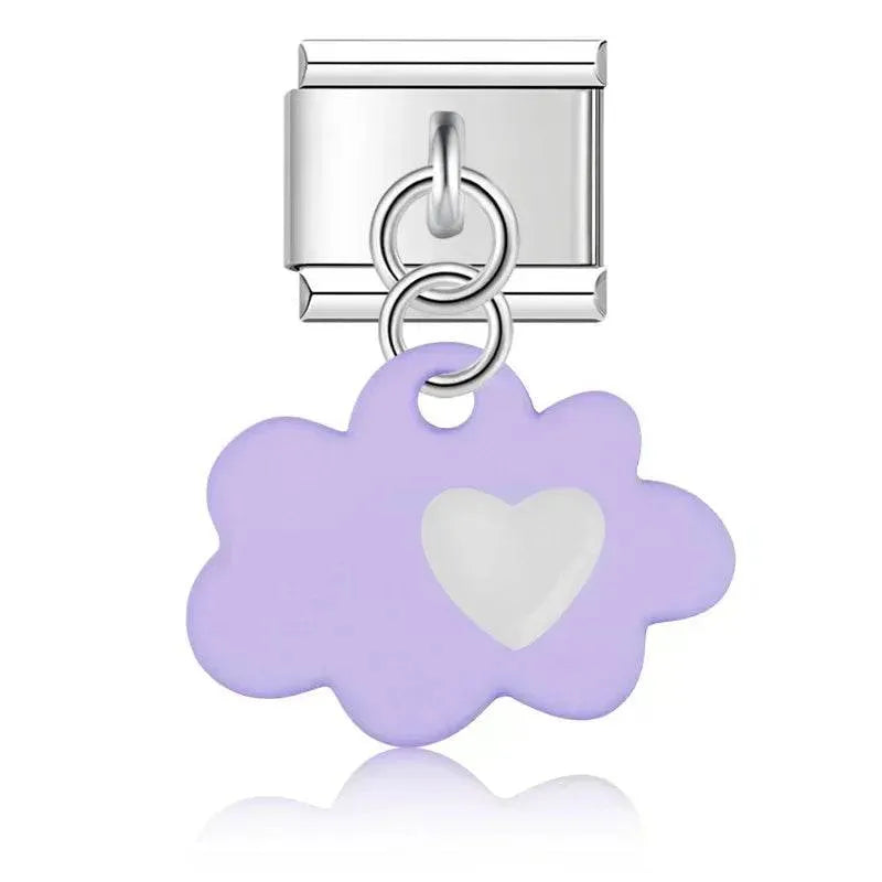 CLOUD HEART - PENDANT CHARM - Charea