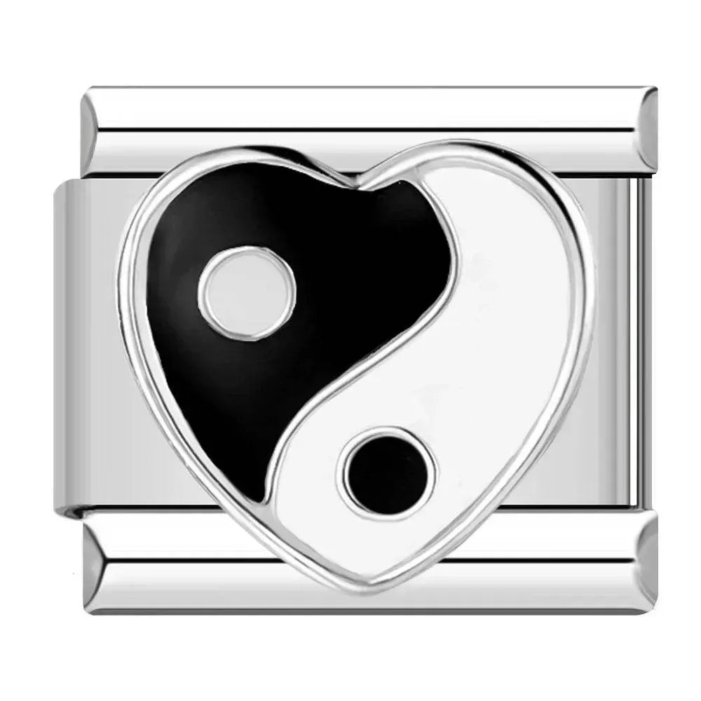 YIN YANG HEART - CHARM - Charea