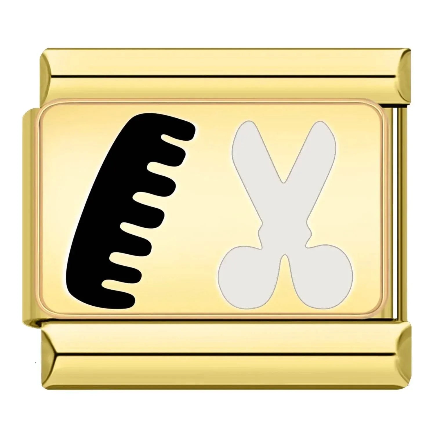 COMB AND SCISSORS - CHARM - Charea