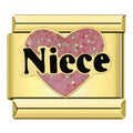 HEART NIECE - CHARM - Charea
