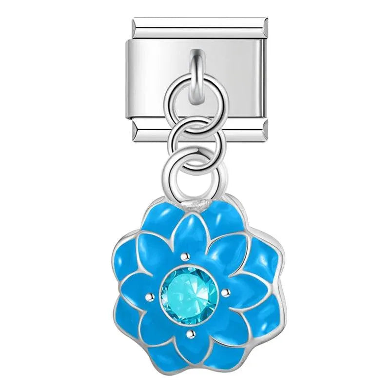 FLOWER - PENDANT CHARM - Charea