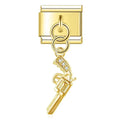 REVOLVER - PENDANT CHARM - Charea
