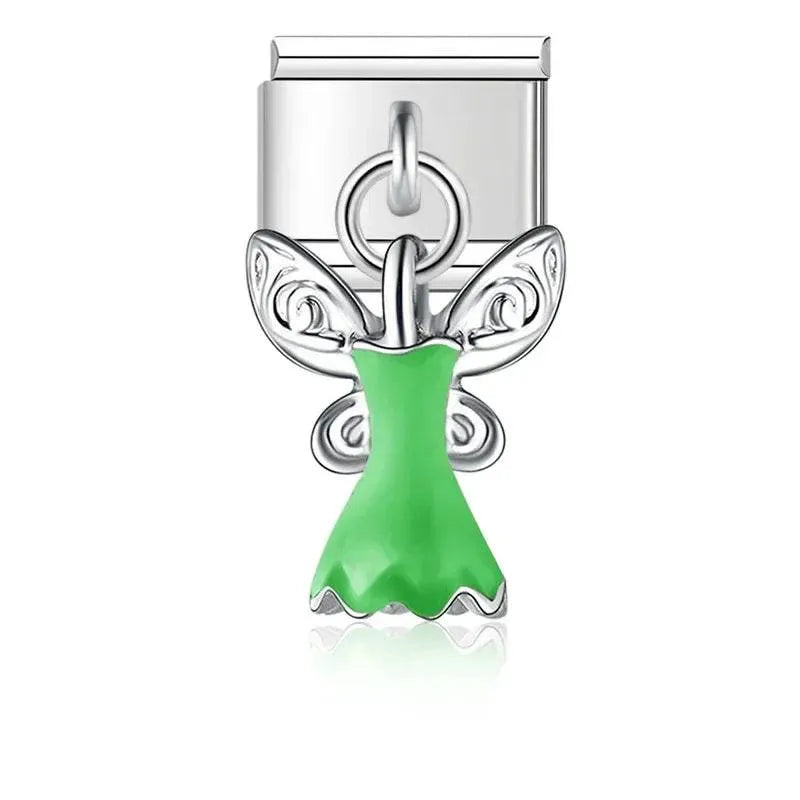 FAIRY DRESS - PENDANT CHARM - Charea