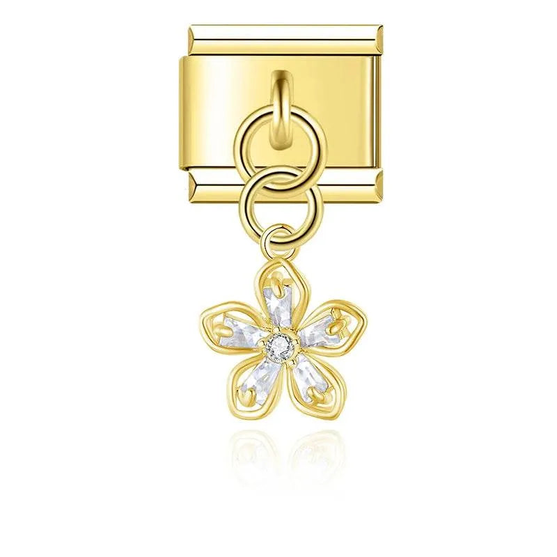 FLOWER - PENDANT CHARM - Charea