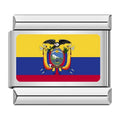 ECUADOR FLAG - CHARM - Charea