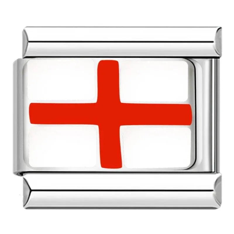 SANKT GEORGS CROSS FLAG - CHARM - Charea